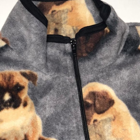 ZooFleece Dog Gray Dogs Puppy Beagle Jack Russel Fleece Sweater Jacket S-3X - Picture 8 of 13